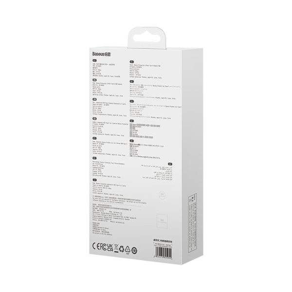 USB-C centrmezgla sadalītājs uz 4x USB-A - pelēks