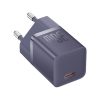 USB-C GaN5 30W sienas lādētājs ar 100W 1m USB-C kabeli - violets