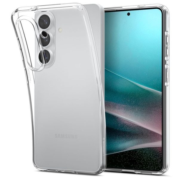 Samsung Galaxy S26 šķidro kristālu maciņš - caurspīdīgs