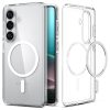 Samsung Galaxy S26 Ultra Hybrid MagSafe vāciņš - caurspīdīgs un balts