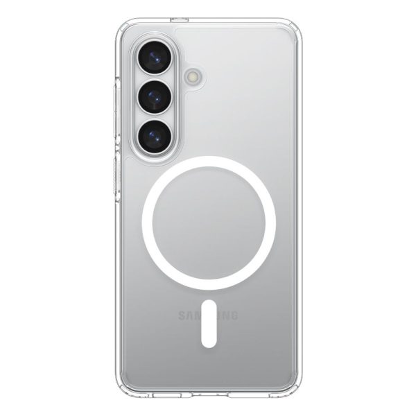 Samsung Galaxy S26 Ultra Hybrid MagSafe vāciņš - caurspīdīgs un balts