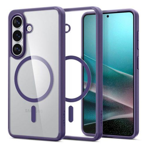 Samsung Galaxy S26 Ultra Hybrid Mag MagSafe vāciņš - caurspīdīgs violets