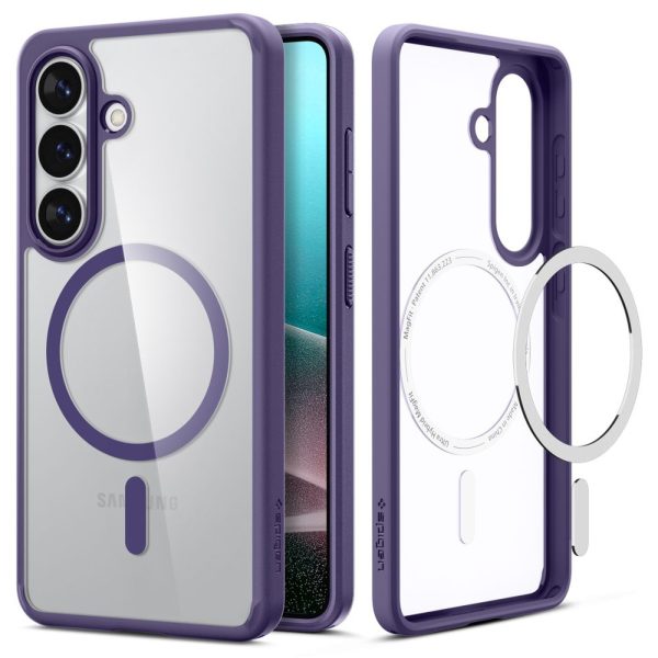 Samsung Galaxy S26 Ultra Hybrid Mag MagSafe vāciņš - caurspīdīgs violets