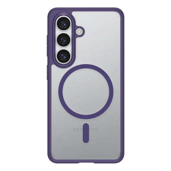 Samsung Galaxy S26 Ultra Hybrid Mag MagSafe vāciņš - caurspīdīgs violets