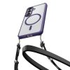 Samsung Galaxy S26 Ultra Hybrid Mag MagSafe vāciņš - caurspīdīgs violets