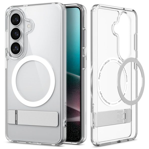 Samsung Galaxy S26 Ultra Hybrid S MagSafe vāciņš - caurspīdīgs un balts