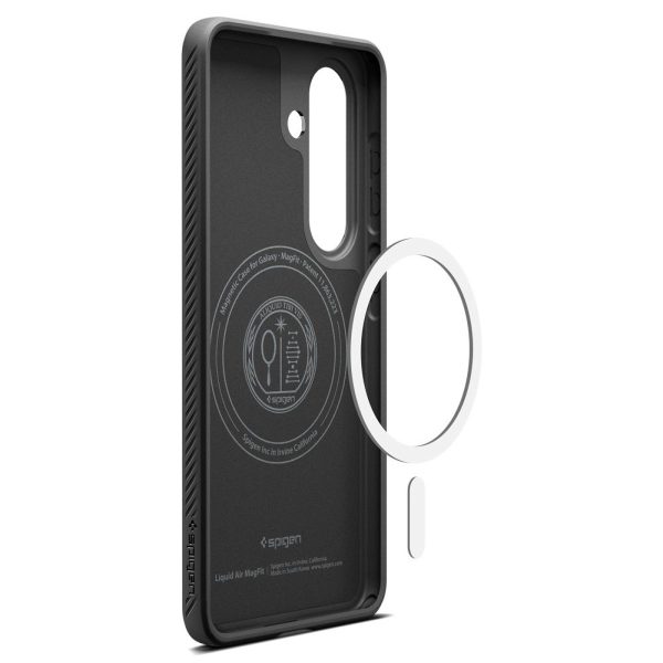 Samsung Galaxy S26+ Liquid Air MagSafe maciņš - matēti melns