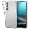 Šķidro kristālu mirdzošs vāciņš Samsung Galaxy S26+ tālrunim - mirdzošs un caurspīdīgs