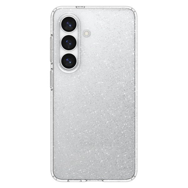 Šķidro kristālu mirdzošs vāciņš Samsung Galaxy S26+ tālrunim - mirdzošs un caurspīdīgs
