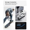 Samsung Galaxy S26+ Ultra Hybrid Mag MagSafe vāciņš - caurspīdīgs un balts