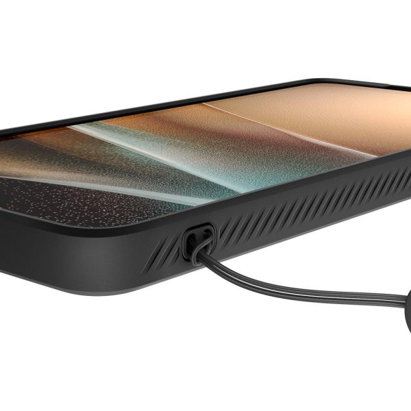 Samsung Galaxy S26 Ultra Liquid Air MagSafe vāciņš - melns