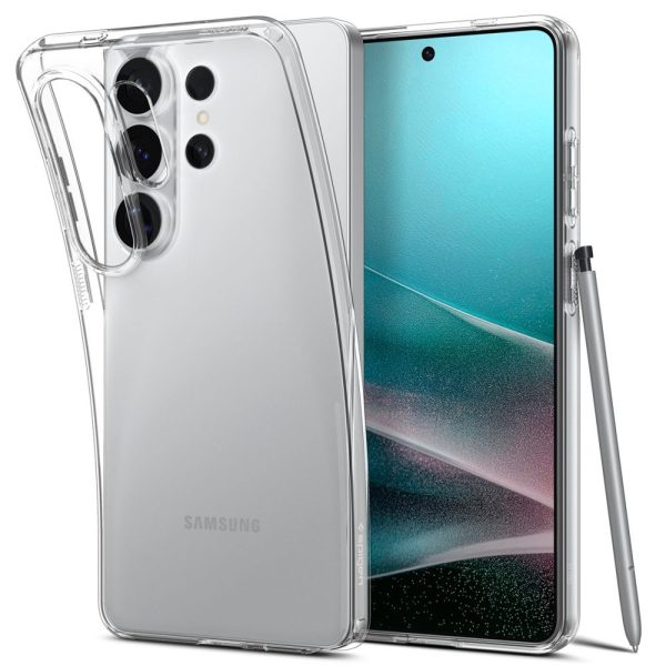 Samsung Galaxy S26 Ultra Liquid Crystal vāciņš - caurspīdīgs