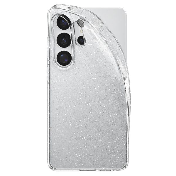 Samsung Galaxy S26 Ultra šķidro kristālu mirdzošs vāciņš - mirdzošs un caurspīdīgs
