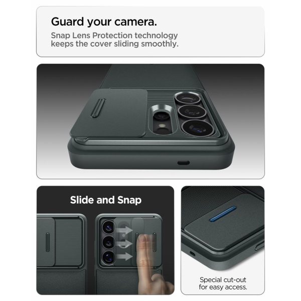 Samsung Galaxy S26 Ultra Optic Armor maciņš - zaļš