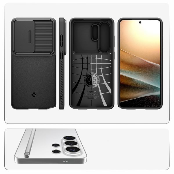Samsung Galaxy S26 Ultra Optic Armor maciņš - melns