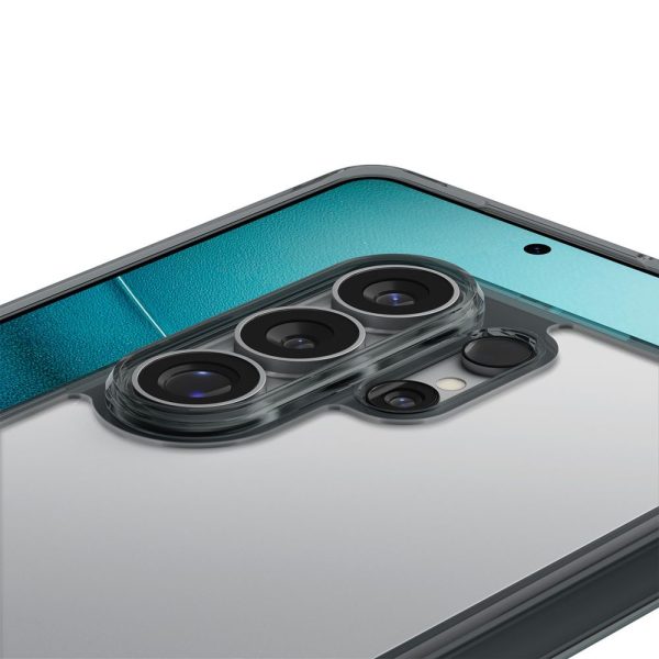 Samsung Galaxy S26 Ultra Ultra Hybrid maciņš - caurspīdīgs, melns