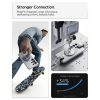 Samsung Galaxy S26 Ultra Ultra Hybrid Mag MagSafe vāciņš - caurspīdīgs un balts