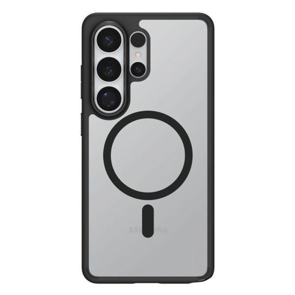 Samsung Galaxy S26 Ultra Ultra Hybrid MagSafe vāciņš - caurspīdīgs, melns