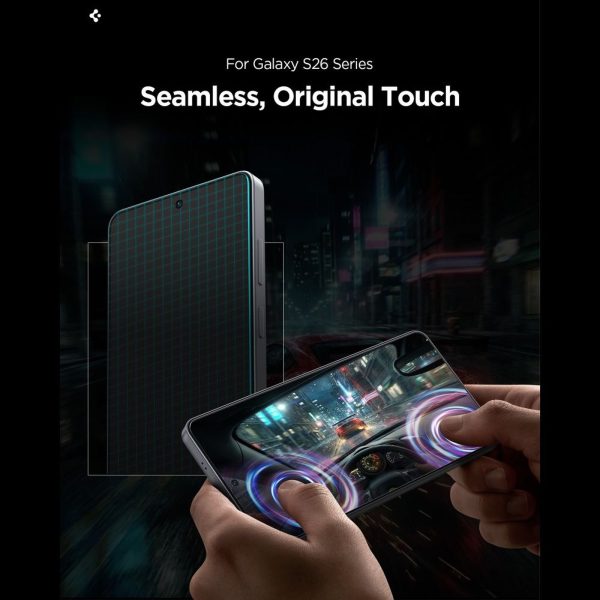 Rūdīts stikls Samsung Galaxy S26 Ultra tālrunim ar Glas.Tr Ez Fit Pro HD aplikatoru