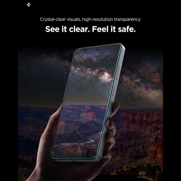 Rūdīts stikls Samsung Galaxy S26 Ultra tālrunim ar Glas.Tr Ez Fit Pro HD aplikatoru