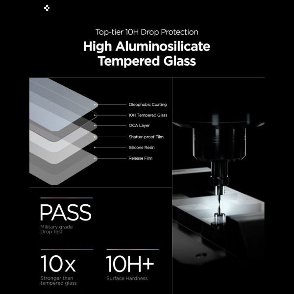 Rūdīts stikls Samsung Galaxy S26 Ultra tālrunim ar Glas.Tr Ez Fit Pro HD aplikatoru