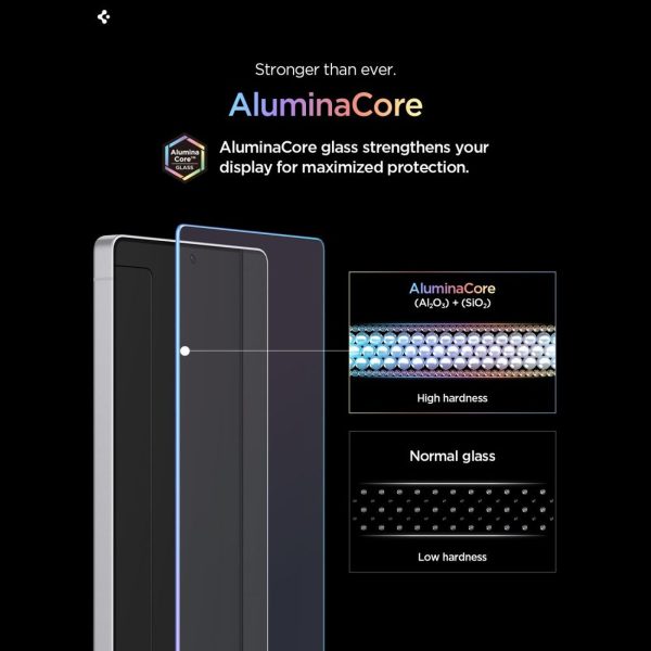 Samsung Galaxy S26 Ultra pretatstarojošais stikls ar Glas.Tr Ez Fit Pro pretatstarojošo aplikatoru - 2 gab.