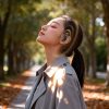 U17Z Bluetooth OWS bezvadu austiņas - melnas