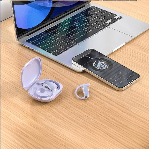 U17Z Bluetooth OWS bezvadu austiņas - violetas