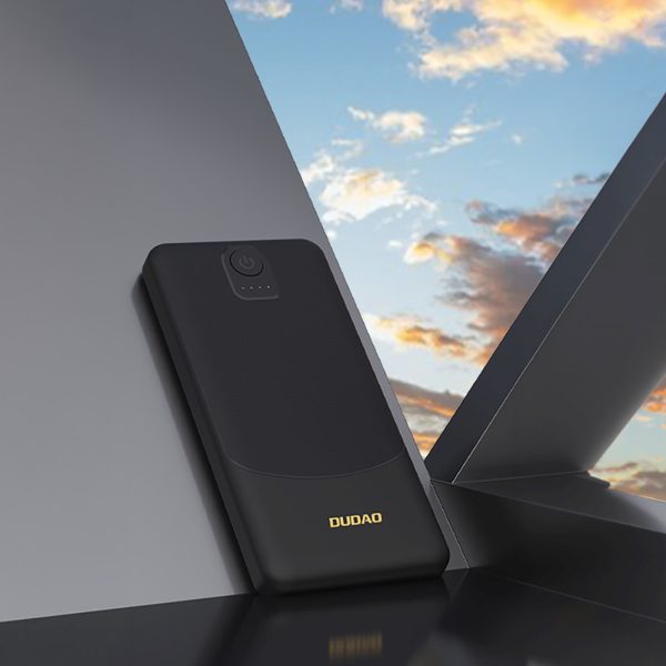 Powerbank 20000mAh USB-A K10Pro 2.4A - melns