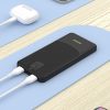 Powerbank 20000mAh USB-A K10Pro 2.4A - melns