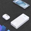 Powerbank 20000mAh USB-A K10Pro 2.4A - balts
