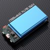 Powerbank 30000mAh USB-A USB-C K15Max PD 22.5W ar USB-C iPhone Lightning kabeļiem - balts