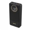 Powerbank 20000mAh USB-A USB-C K12Pro 22.5W PD - melns