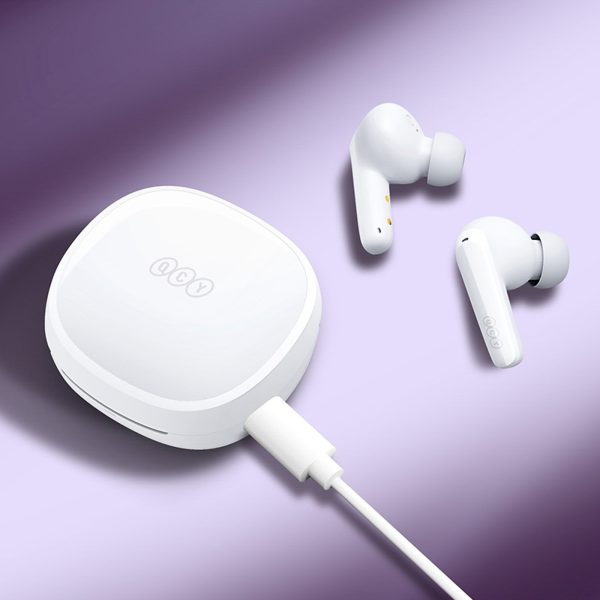 T13X ENC IPX5 Bluetooth bezvadu austiņas - baltas