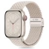 Nylonmag neilona siksniņa Apple Watch 4/5/6/7/8/9/SE/Ultra 1/2 42/44/45/49 mm - bēša