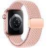 Nylonmag neilona siksniņa Apple Watch 4/5/6/7/8/9/SE 38/40/41 mm - rozā