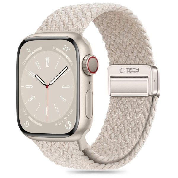 1033649-1-pasek-nylonowy-na-apple-watch-4-9-se-bez-tech-protect-hurtownia-dropshipping.jpg Nylonmag neilona siksniņa Apple Watch 4/5/6/7/8/9/SE 38/40/41 mm - bēša