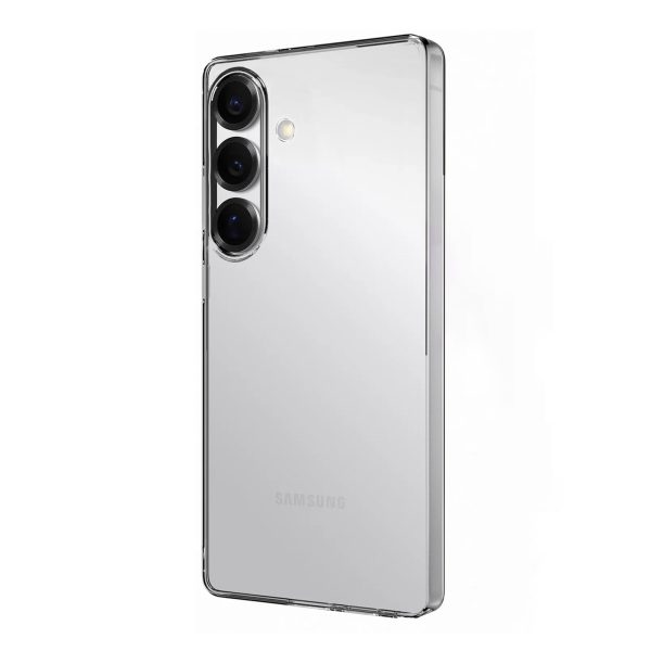 Silikona maciņš Samsung Galaxy S25 03 Nude - caurspīdīgs