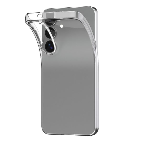 Silikona maciņš Samsung Galaxy S25 03 Nude - caurspīdīgs