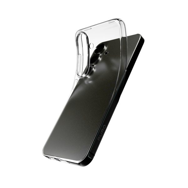 Silikona maciņš Samsung Galaxy S25 03 Nude - caurspīdīgs