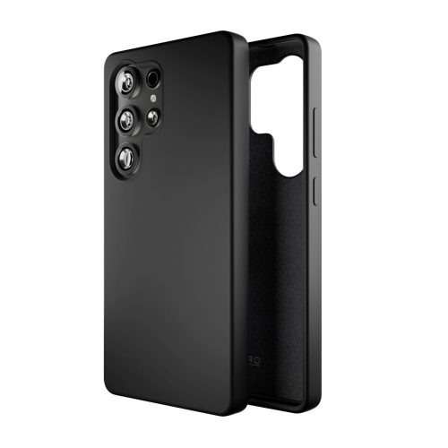 Silikona maciņš Samsung Galaxy S25 Ultra Icon tālrunim - melns