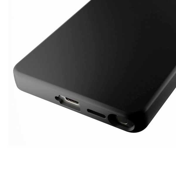 Silikona maciņš Samsung Galaxy S25 Ultra Icon tālrunim - melns