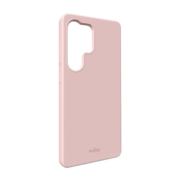 Silikona maciņš Samsung Galaxy S25 Ultra Icon tālrunim - rozā