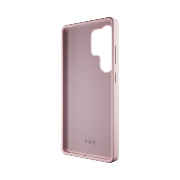 Silikona maciņš Samsung Galaxy S25 Ultra Icon tālrunim - rozā
