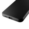 Silikona maciņš Samsung Galaxy S25 Icon Mag MagSafe tālrunim - melns