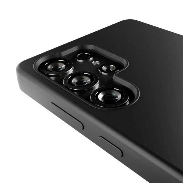 Silikona maciņš Samsung Galaxy S25 Ultra Icon Mag MagSafe tālrunim - melns