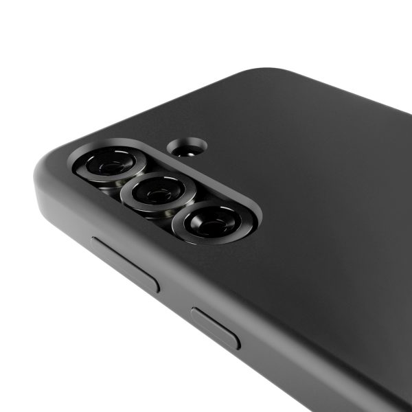 Silikona maciņš Samsung Galaxy S25+ Icon Mag MagSafe tālrunim - melns