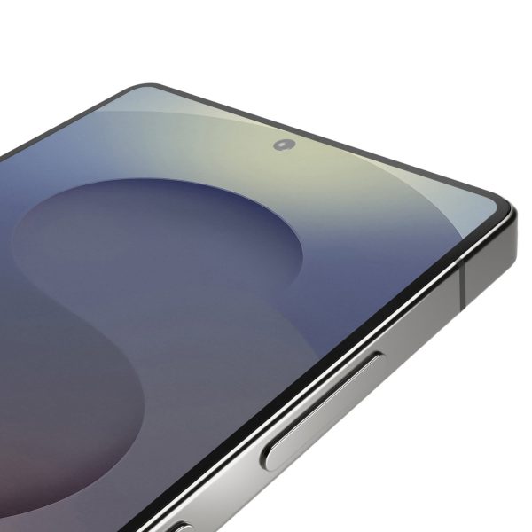 Rūdīts stikls Samsung Galaxy S25 Ultra telefonam ar melnu rāmi