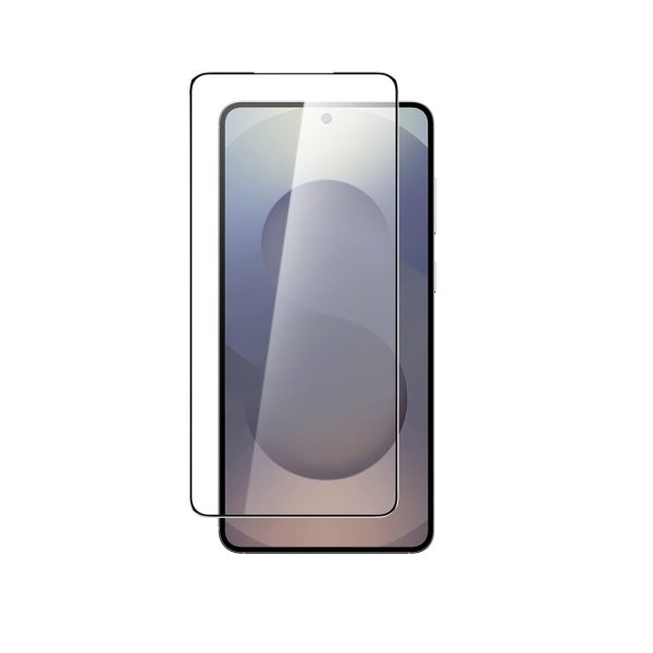 Rūdīts stikls ar melnu rāmi Samsung S25 Edge Radix Full Glass telefonam