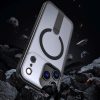 iPhone 17 Pro Max Hybrid Armor X MagSafe vāciņš ar statīvu — melns